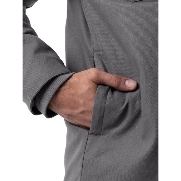 NEW 2XL 50-52 Wrangler Men's Work Jacket- Hooded-Quilt Lined-Duck Canvas - Picture 5 of 12